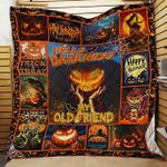 creepy pumpkin halloween quilt blanket abc07114109 d2316587