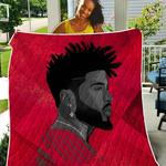 curly natural hair artwork th2309176cl quilt blanket d2318487