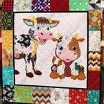 cute cow quilt blanket d2350388