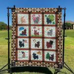 cute dog 04 dhcld0709 quilt blanket d2316158