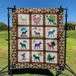 cute dog 28 dhcld0909 quilt blanket d2316384