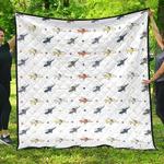 cute helicopter star pattern dhcdhc dt1910 quilt blanket d2316667