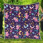 cute night star unicorn cl17100220mdq quilt blanket d2380757
