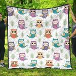 cute owl pattern dhcdhc dt1910 quilt blanket d2316330