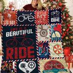 cycling i want to ride my bicycle quilt blanket great customized blanket gifts for birthday
