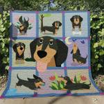 dachshund dd120713 quilt blanket d2356103