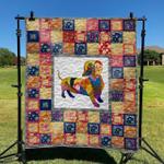 dachshund dhcld0909 quilt blanket d2316361