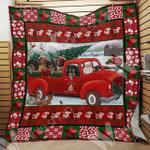dachshund dog christmas hur quilt tz d2389397