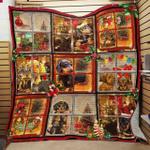 dachshund dog christmas quilt blanket abc07112158 d2316255