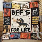 dachshund dog quilt blanket abc07111771 d2316699