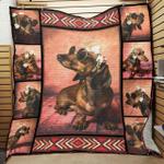dachshund dog quilt blanket abc07112480 d2316187