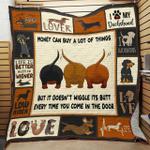 dachshund dog quilt blanket abc07113919 d2316414