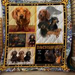 dachshund dogs quilt blanket bs1104 d2322338