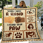 dachshund h and p 3d customized quilt d2313556