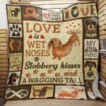 dachshund hur quilt bevrkp d2389280