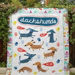 dachshund jfj quilt sda d2388123
