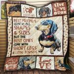 dachshund quilt blanket abc06011108 d2316894