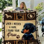 dachshund quilt blanket dhc1301479vt d2318117