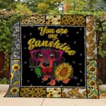 dachshund ss the magician quilt blanket abc06011210 d2316211