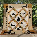 dachshund ver2 blanket th1507 quilt d2317763