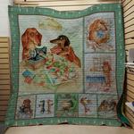 dachshund we are one quilt blanket dhc3112617td d2358167
