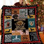 dachshunds collection dachshund doxie wiener dog lovers cl291220298mi quilt blanket d2315885