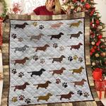 dachshunds in my home dachshund doxie wiener dog lovers cl291220134mi quilt blanket d2316271