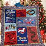 dachshunds love dachshund doxie wiener dog lovers cl291220344mi quilt blanket d2316346