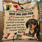 dachshunds lovely dachshund doxie wiener dog lovers cl130121005at quilt blanket d2315990