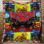 dachshunds lovely dachshund doxie wiener dog lovers cl150121006at quilt blanket d2315552