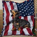 dachshunds lovely dachshund doxie wiener dog lovers cl150121011at quilt blanket d2316164