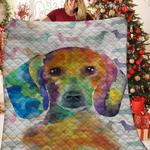 dachshunds lovely dachshund doxie wiener dog lovers cl291220253mi quilt blanket d2316571