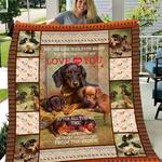 dachshunds my best friend dachshund doxie wiener dog lovers cl291220106mi quilt blanket d2316444