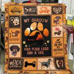 dachshunds paws quilt wdv d2387924