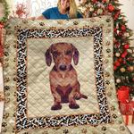 dachshunds puppy dachshund doxie wiener dog lovers cl291220060mi quilt blanket d2315702