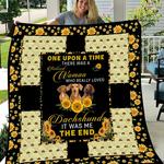 dachshunds the sunflower dachshund doxie wiener dog lovers cl291220112mi quilt blanket d2316226