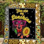dachsund dachshund sunshine quilt blanket dhc020120715td d2358345