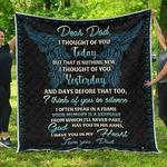 dad heaven dear dad i have you in my heart blanket th0807 quilt d2356873