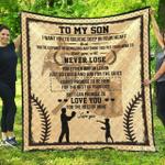 dad or son to my son love dad dhcdhc ld2210 quilt blanket d2316243
