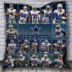 Dallas Cowboys Quilt Blanket Bs1085