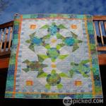 dancing sea turtles quilt blanket vq06 quilt d2322357