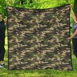 dark green camo camouflage pattern dhcdhc dt1910 quilt blanket d2317215