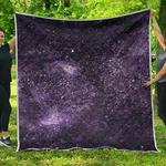dark purple cosmos galaxy space cl17100245mdq quilt blanket d2380531