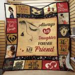 daughter like mother like daughter quilt blanket great customized gifts for birthday christmas