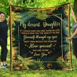 daughter my dearest daughter how special you are to me blanket th0807 quilt d2317690