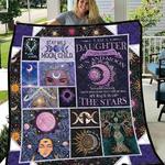 daughter of the sun and moon hippie style quilt blanket great customized blanket gifts for birthday