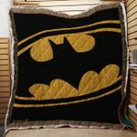 dc comics batman logo tapestry throw quilt d2384883