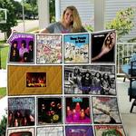 deep purple customize quilt blanket d2320105