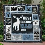 deer blue quilt blanket quilt d2321312