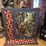 deer forest kc2909809cl quilt blanket d2318376
